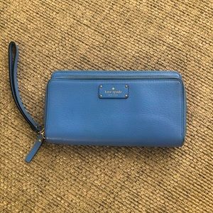Kate Spade Periwinkle Wristlet/Wallet